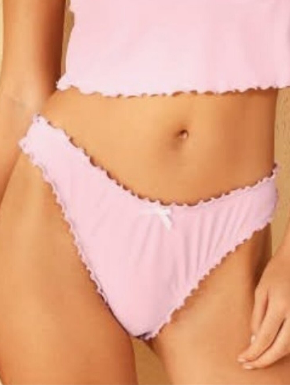 NWT wild fable Light Pink Ruffle Bikini Bottoms